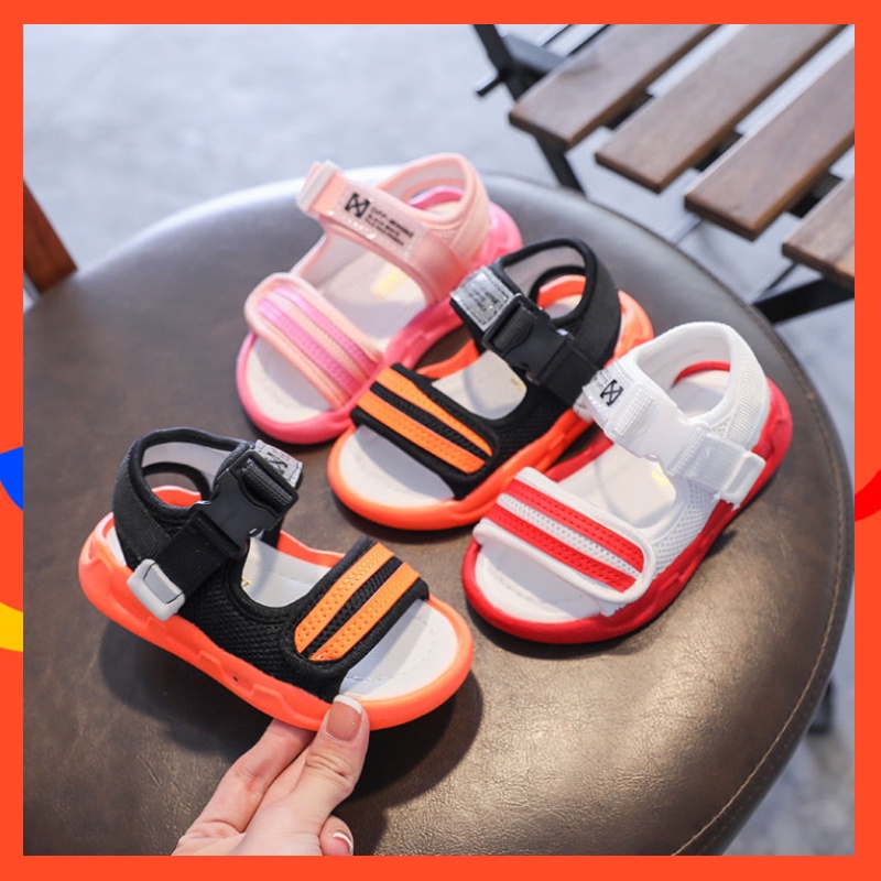 Sepatu Sandal Sol Lembut Kualitas Bagus Ukuran 21-30 Untuk 1-6 Tahun