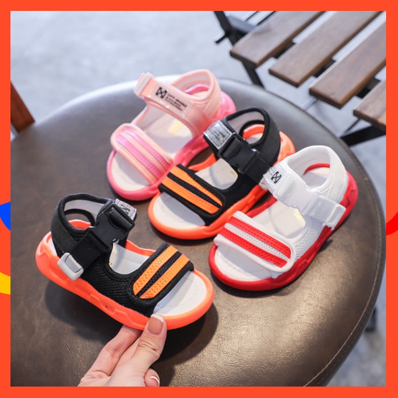 Sepatu Sandal Sol Lembut Kualitas Bagus Ukuran 21-30 Untuk 1-6 Tahun