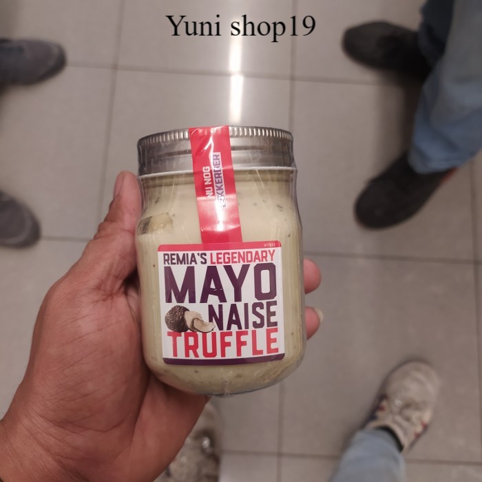 

remia mayonese black truffle 220gr