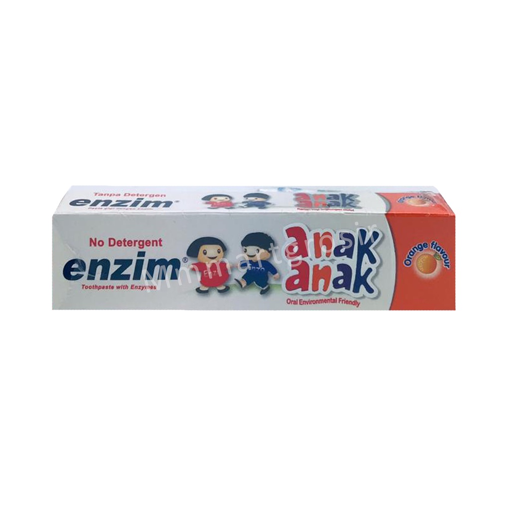 Enzim / Pasta Gigi Anak / Orange / 63g