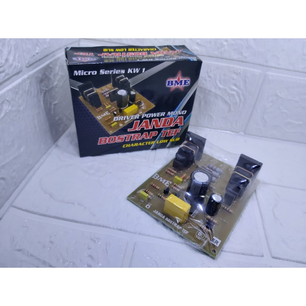 KIT DRIVER POWER MONO JANDA BOSTRAP TEF MEREK BME