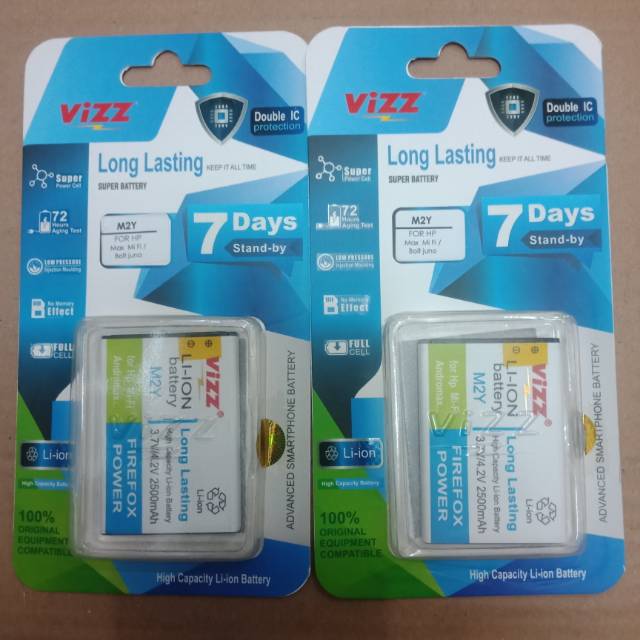 Batre Vizz Andromax M2Y Batterai Bateri Andromax M2Y Original Vizz