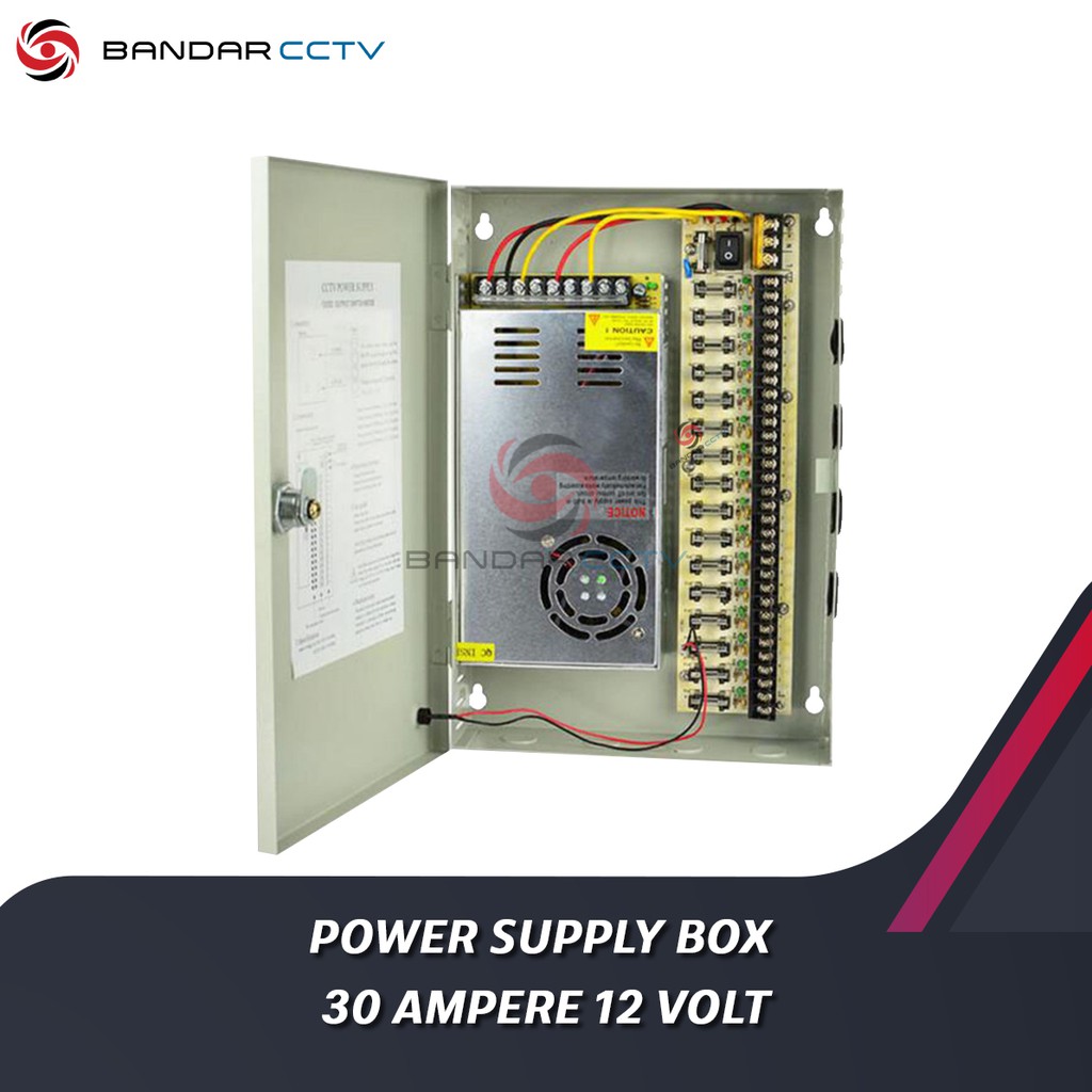 POWER SUPPLY BOX 30A/12V