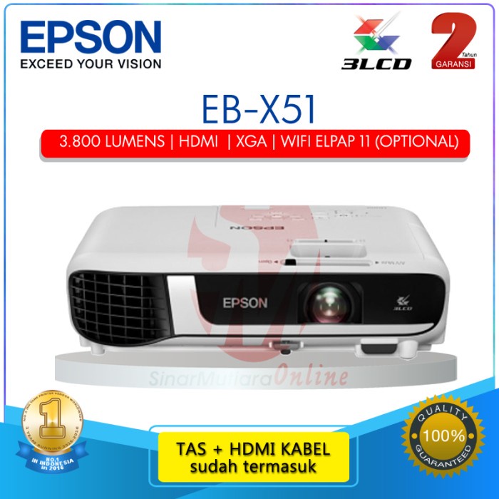 PROJECTOR EPSON EB X51