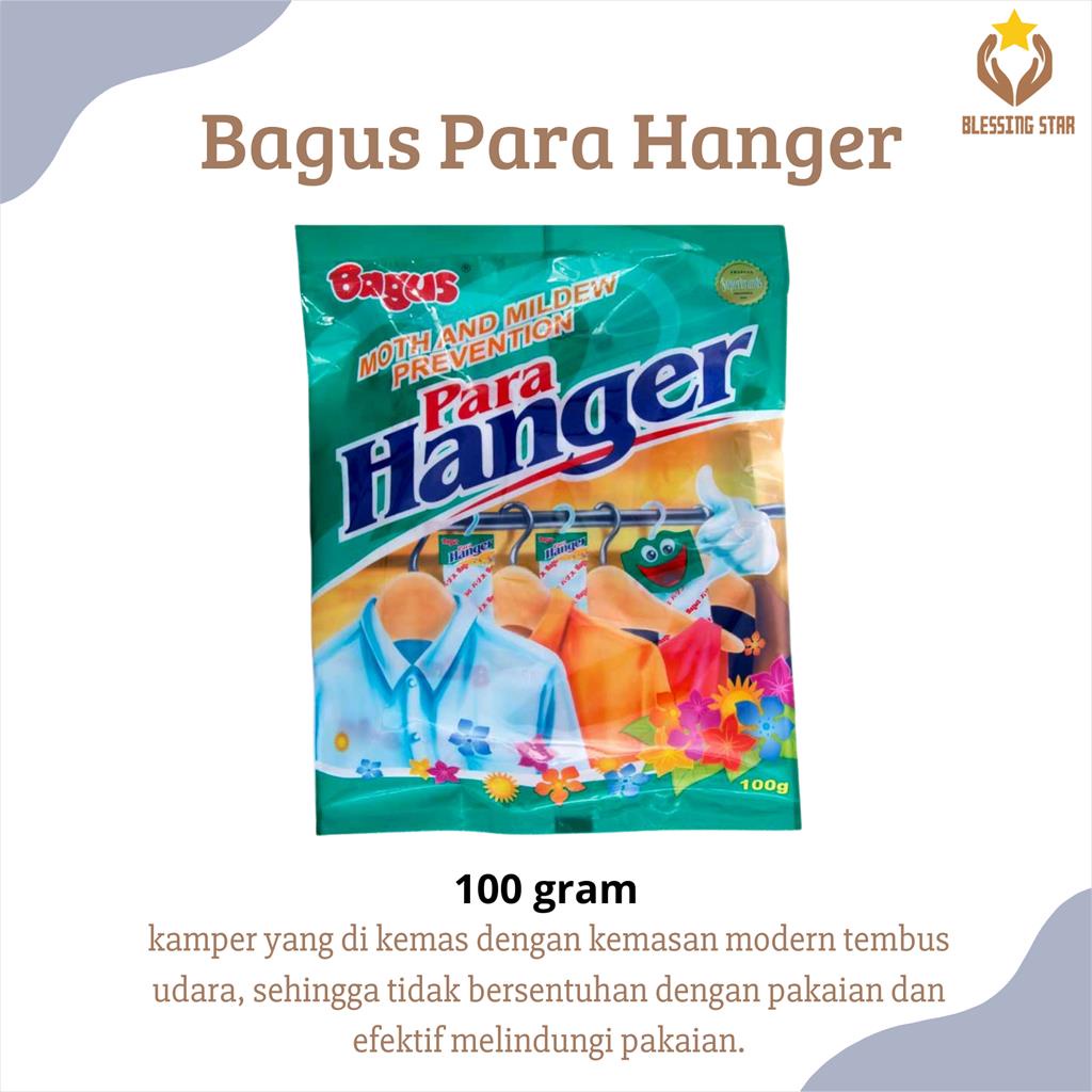 Bagus para Hanger 100 gram kamper pewangi gantung lemari