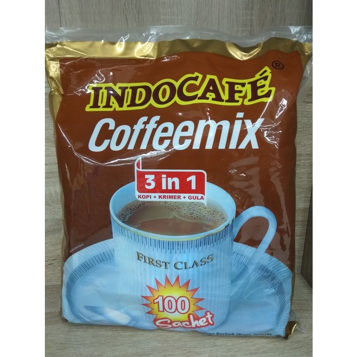 

DISKON - (BISA COD) Kopi Indocafe Coffemix 3in1 (isi 100 sachet)