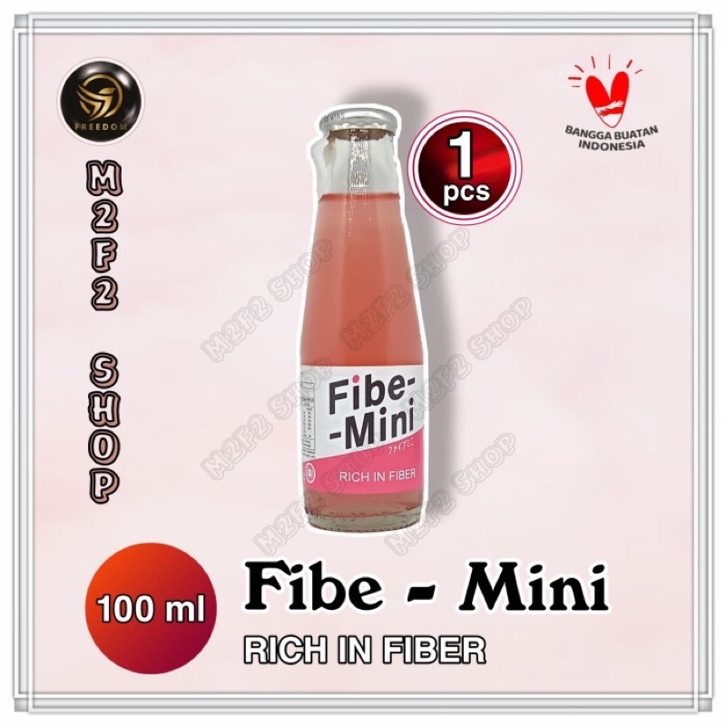 

Fibe Mini Rich In Fiber Minuman Berserat - 100 ml (Kemasan Satuan)