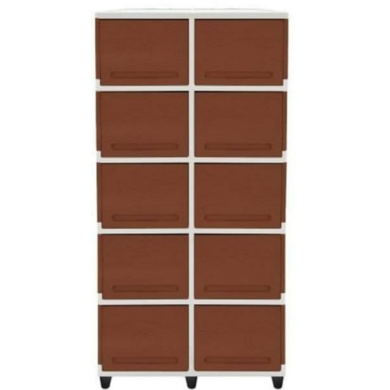 Lemari Plastik Club Double Flip 5 Susun