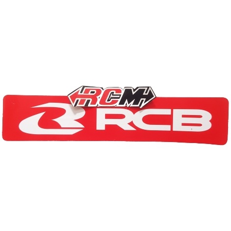 Jual STIKER STICKER LOGO EMBLEM RCB RACINGBOY RACING BOY BLOCK BLOK ...