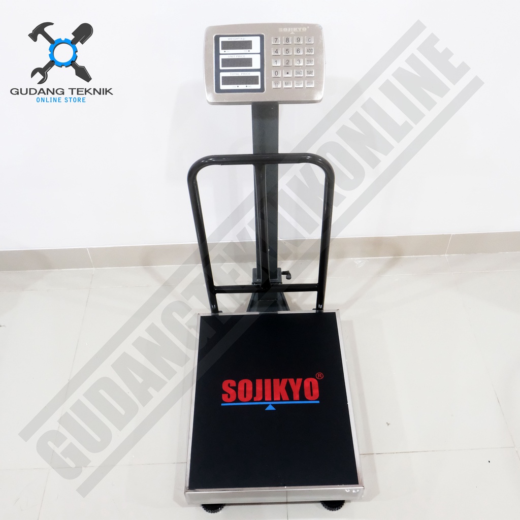 Timbangan Digital Duduk 150kg Rail SOJIKYO SSRG150 ACS / Timbangan Duduk Tiang 150 Kg SOJIKYO SSRG 150