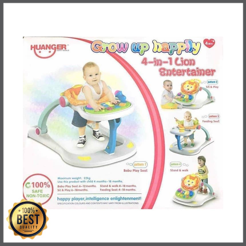 baby walker 4 months