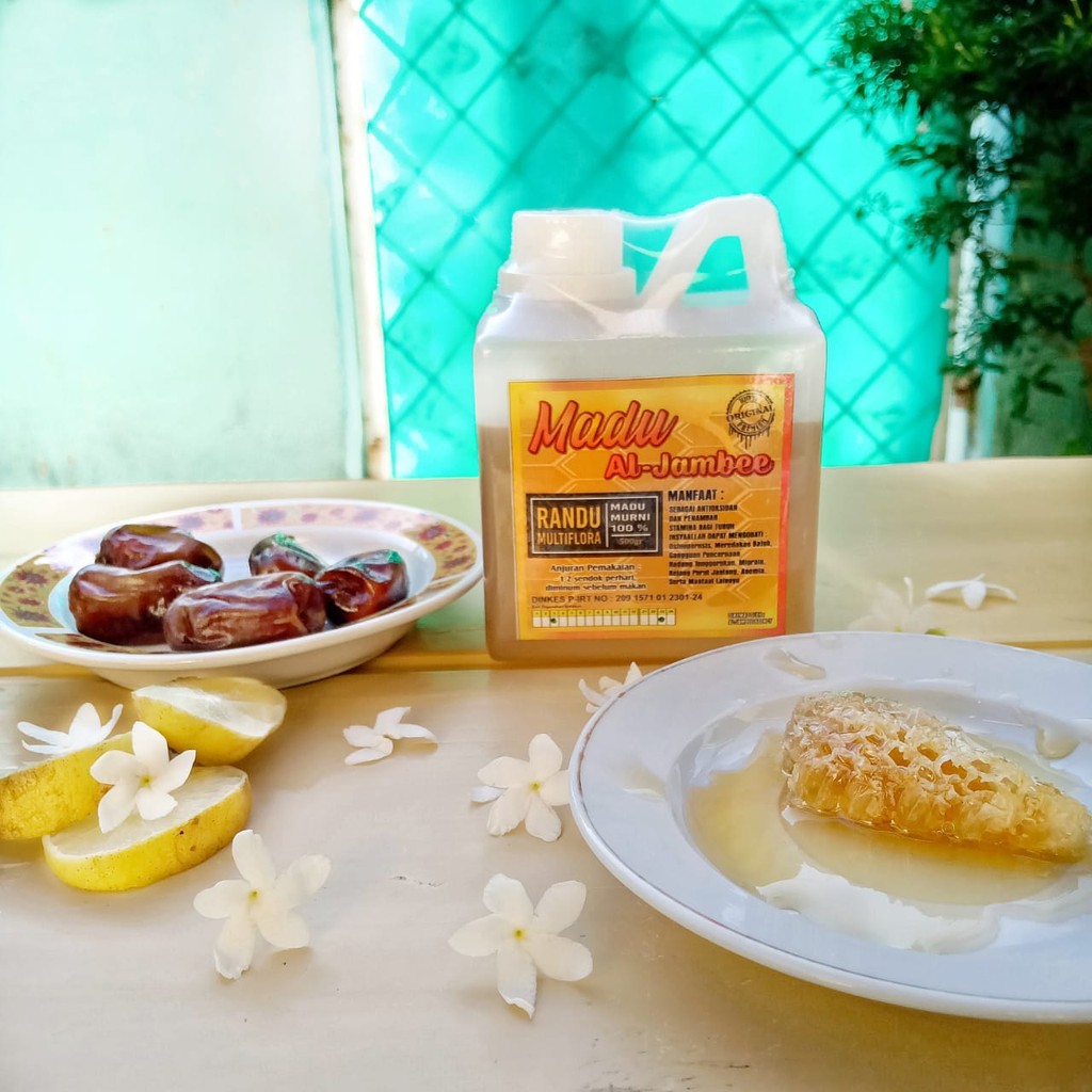 

Dikirim dari Jambi Madu Al JamBee Raw Honey tanpa olahan varian Madu Randu Multiflora