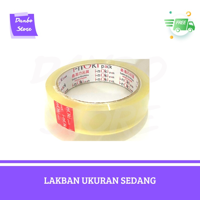 

LAKBAN UKURAN SEDANG