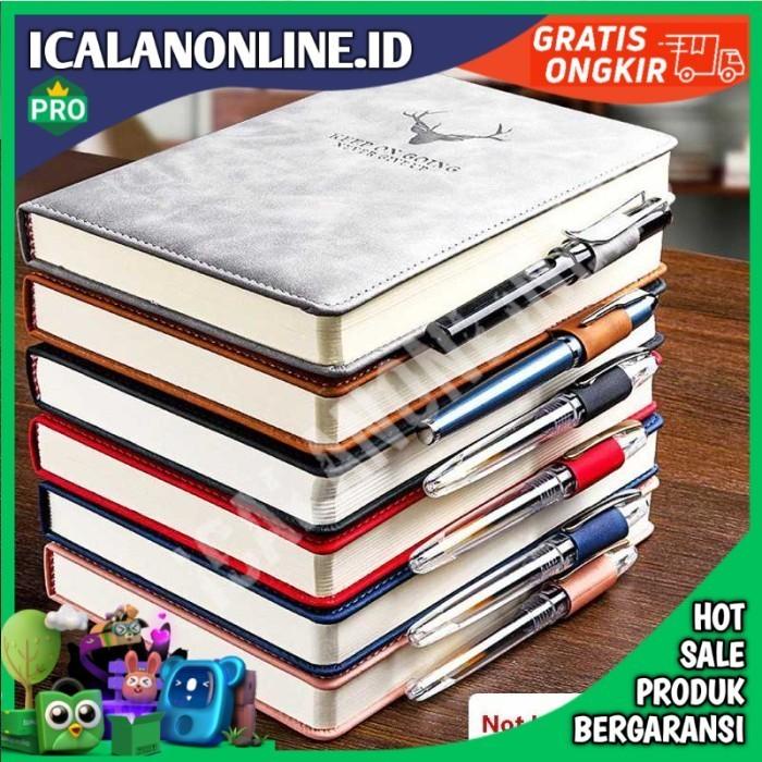 

Jurnalku Buku Catatan Kerja Notebooks Cover Kulit Kertas A5 - Jsk-2521 - Hitam