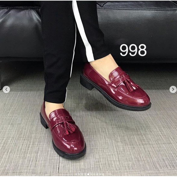 Sepatu wanita import  Loafers E998