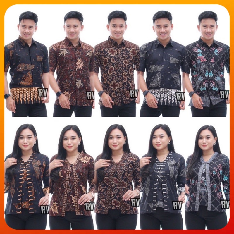 Batikid - Maura Couple - Sania Ruffle Batik Couple Seragam Batik Garansi Termurah Shopee