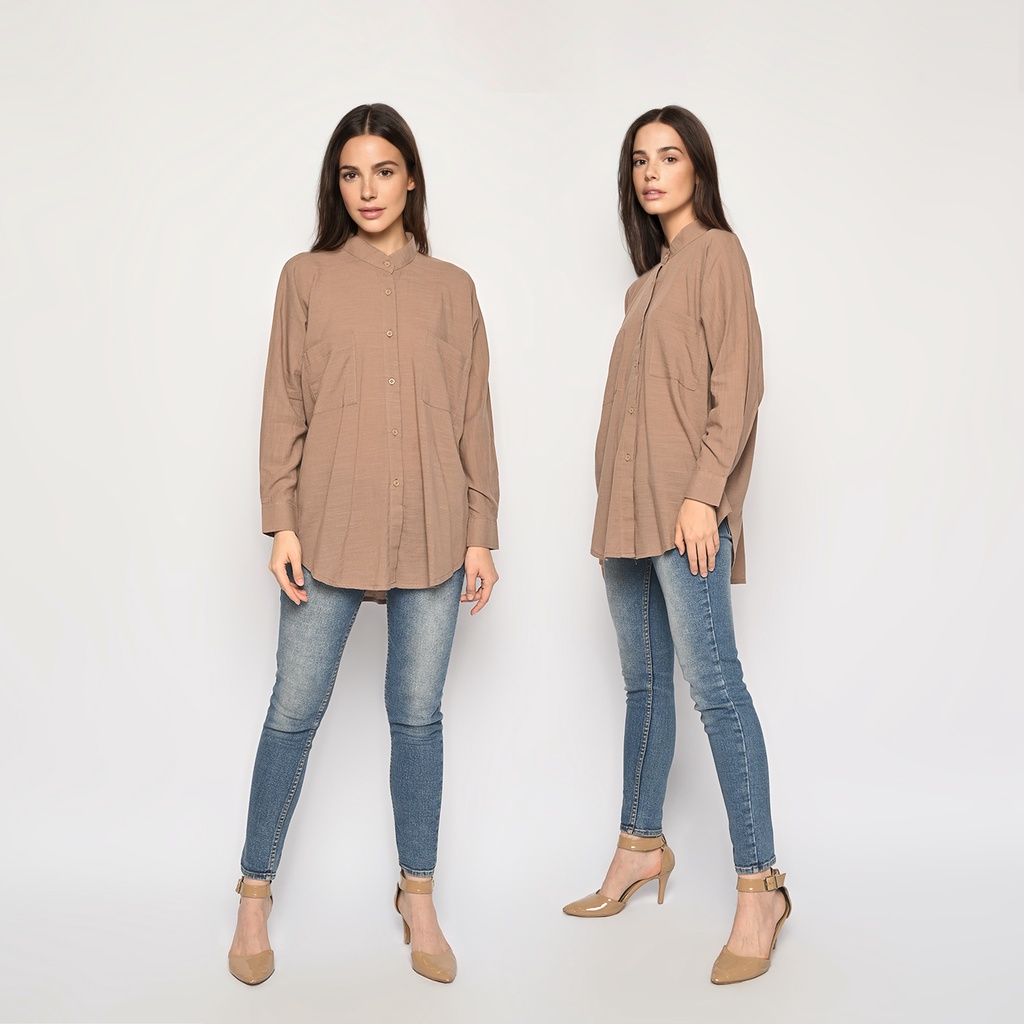 Oversized Linen Shirt (Kemeja Oversized)