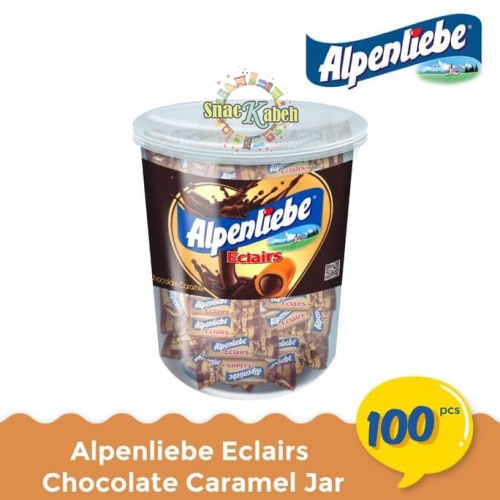 

Permen Alpenliebe Eclairs Alpen Festive Jar Toples isi 100pcs Edisi Bonus 5pcs