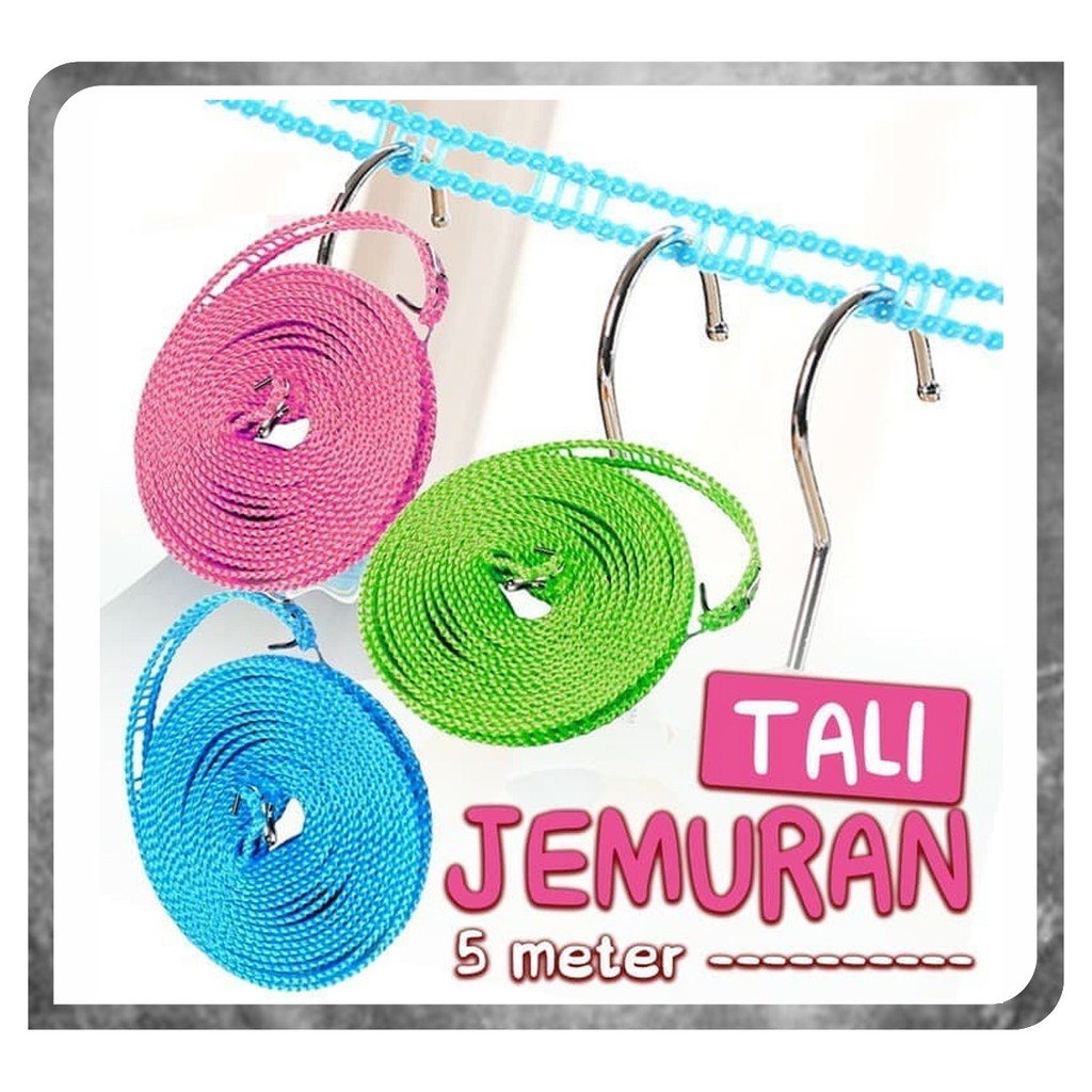 Tali Jemuran Baju 5 meter