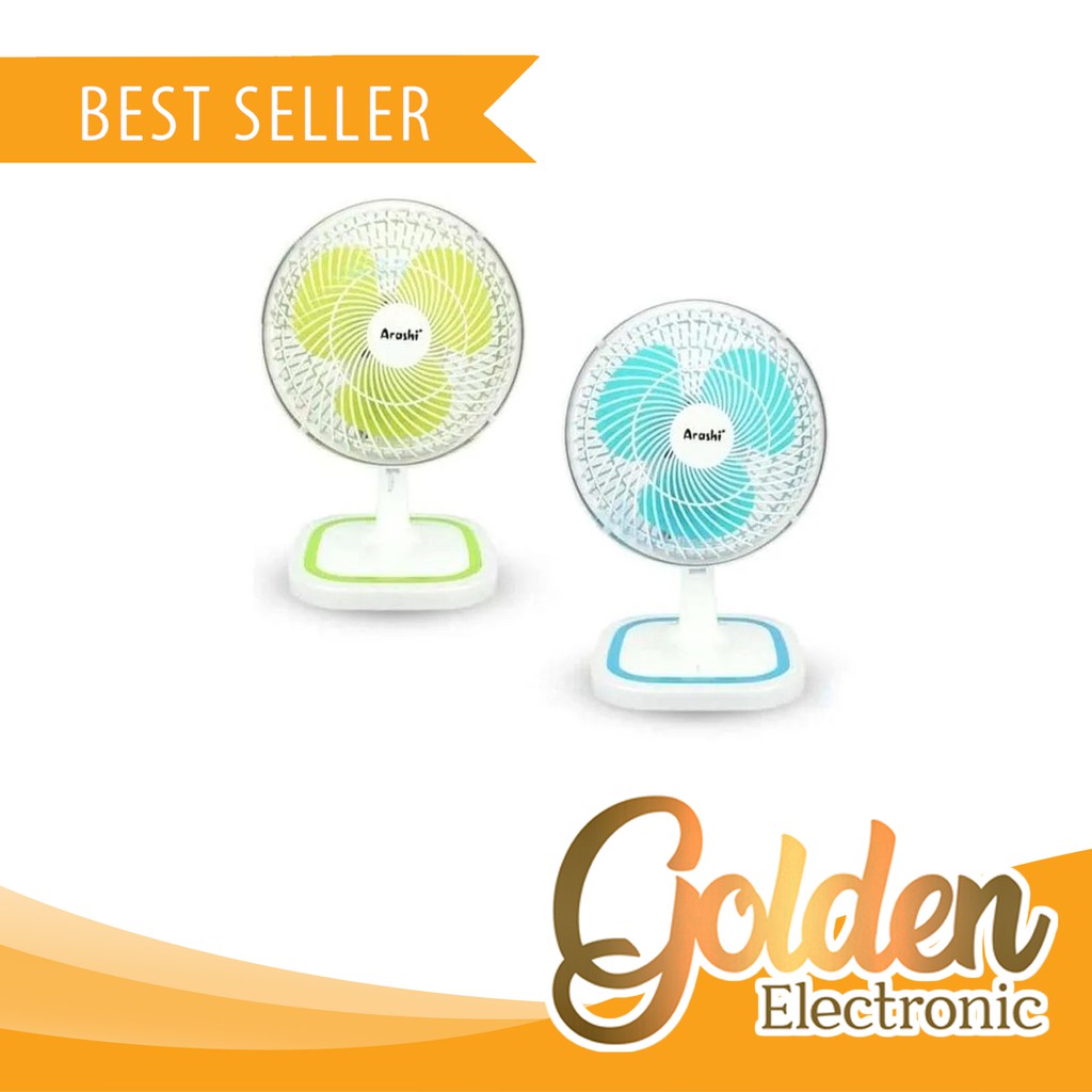 Desk Fan 10&quot; Arashi General AR-138 Kipas Angin Meja 10 Inch Arashi AR138