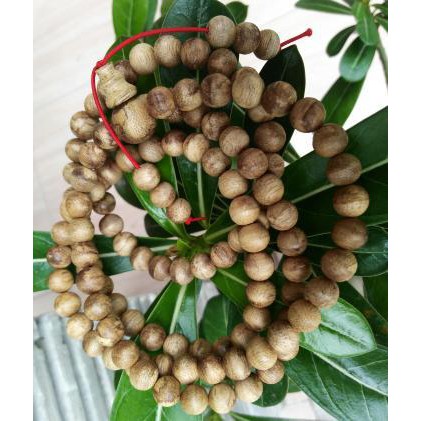 Tasbih KAYU GAHARU Asli PAPUA Grade A Ukuran 8 MM