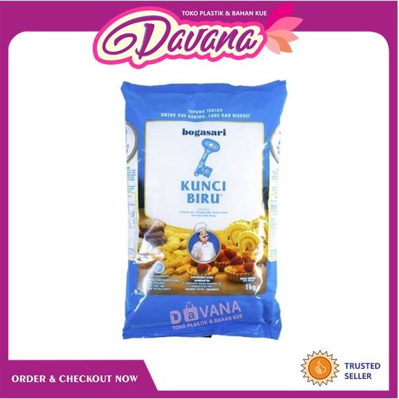 

Tepung Terigu Kunci Biru 1 Kg
