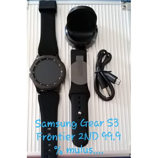 Samsung Gear S3 Frontier Second Mulus Original