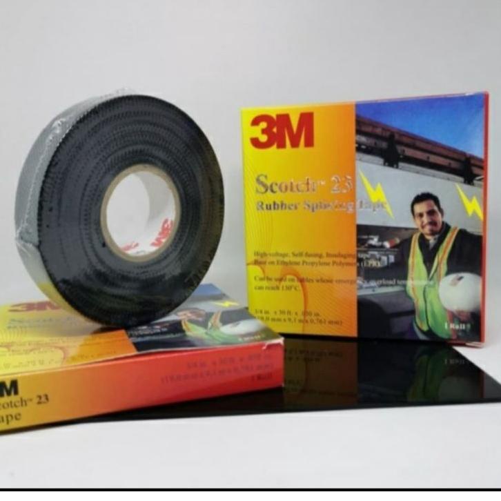 

Terbaru.. 3M Isolasi Rubber Scotch 23 Splicing Tape