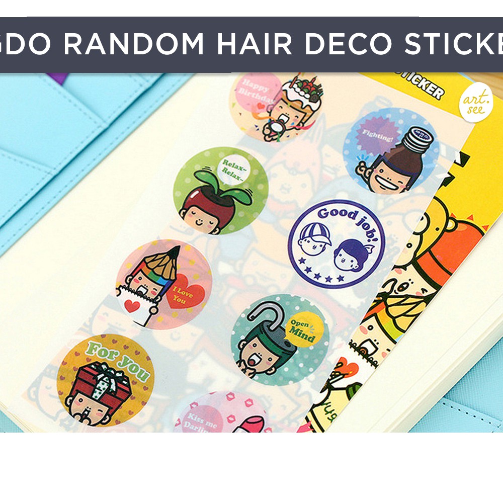 

BigDo Random Hair Deco Stickers