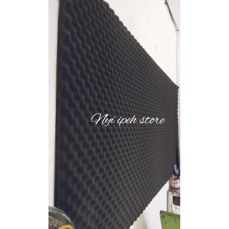 Busa Peredam suara telur hitam 2x1x2.5cm