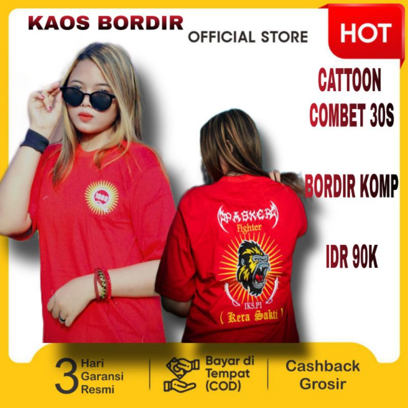 IKSPI IKSPI KERA SAKTI KAOS SABLON PLASTISOL 30s MASAHIRO CLOOTH