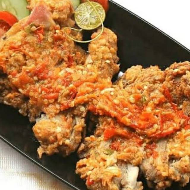 

Ayam fillet geprek 수박