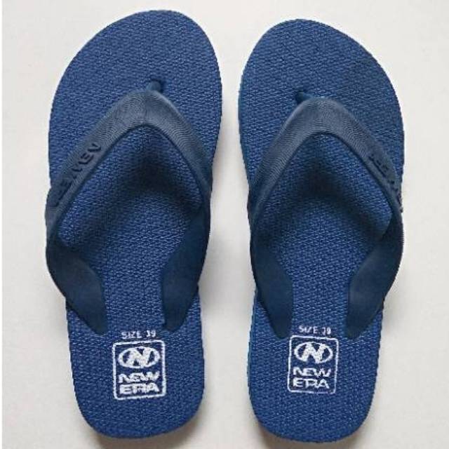 Sendal Jepit Laki Laki Cowok Sandal Karet Pria New Era