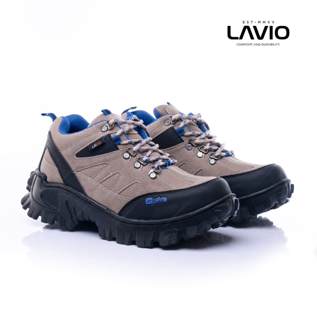 Sepatu Safety Pria Keren Lavio Dexter Low Sefty Ujung Besi Best Quality