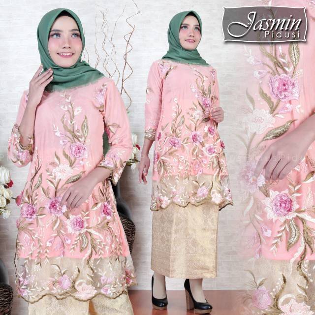 Baju kurung tulle jasmine 3D