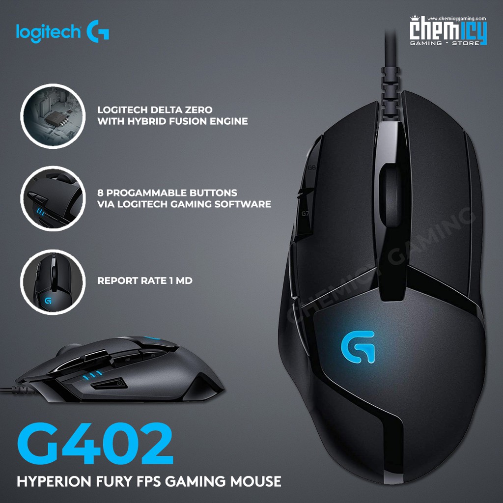 Logitech G402 Hyperion Fury