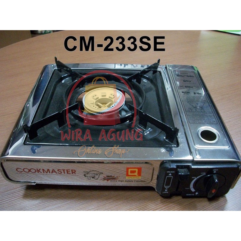 Kompor Gas Portable / Camping CM 233SE Cook Master
