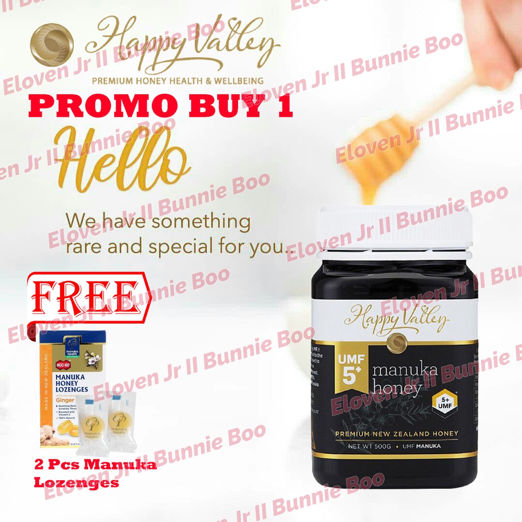 

PROMO Madu Manuka Happy Valley Honey UMF 5 500GR