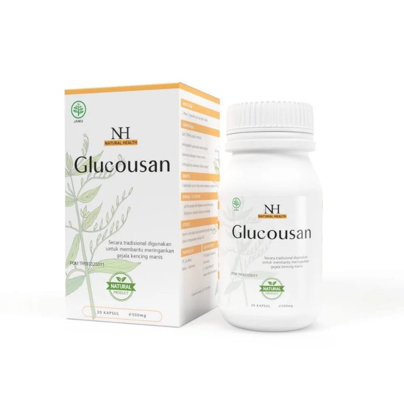 GLUCOSAN ASLI obat diabetes dan kencing manis 100% ORIGINAL BPOM