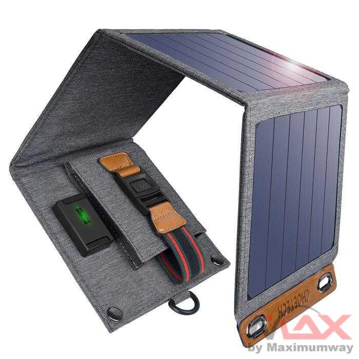 Charger HP tenaga surya Solar Powered Charger 4 Panel 14W untuk outdoor mobil handphone aksesoris Foldable Solar Panel 5V USB Solar Cell Panel Portable Folding Waterproof Outdoor Camping Hiking Mobile Power Battery Charger