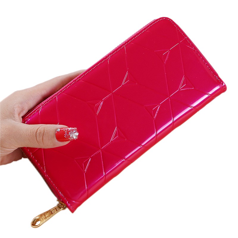 Dompet Cewe Panjang MAISIKE METALIK Korea Women Wanita Long Wallet