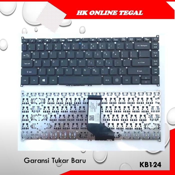 Keyboard acer aspire 3 A314 A314-21 A314-41 33 31 A514 A514-52 A514-53
