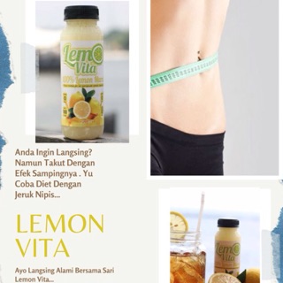 Jual Minuman Kesehatan Sari Lemon Lemo Vita 250 ml Indonesia|Shopee