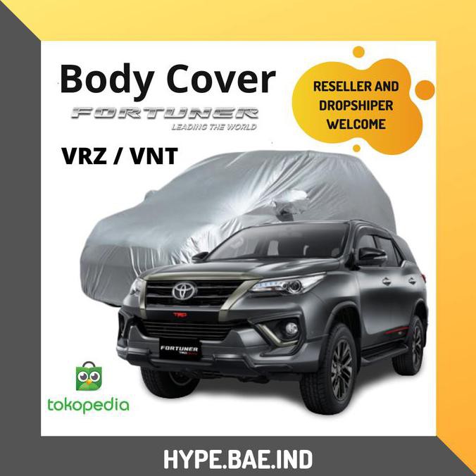 SARUNG MOBIL / COVER BODY FORTUNER VRZ / VNT AKSESORIS FORTUNER MURAH