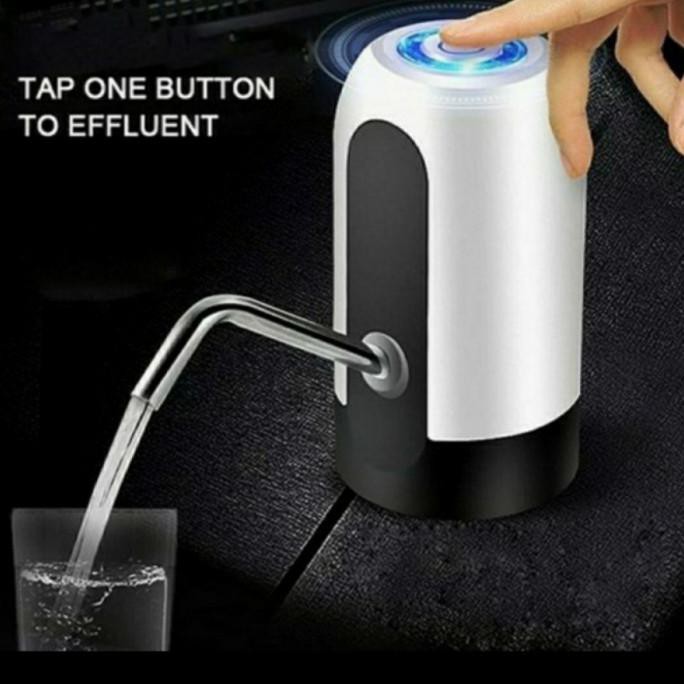 Produk Terbaik] Dispenser Mini Elektrik Galon Tummy Oll-12 B Automatic Water Dispenser - Putih