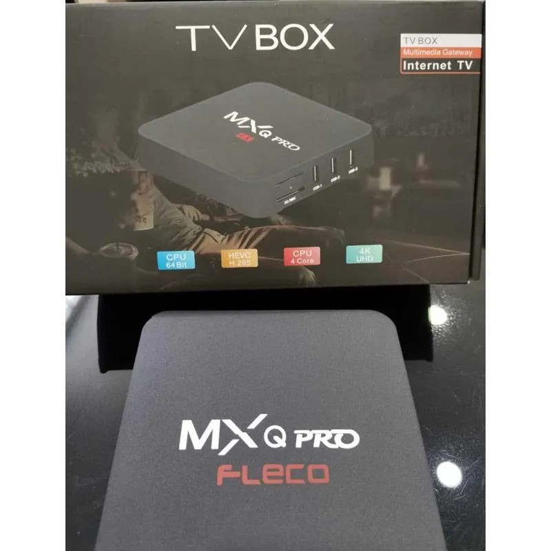 Set Top Box Android Tv Box 4K Fleco MXQ PRO Ram2/16gb + Playstore Android Tv Box 4K UCD