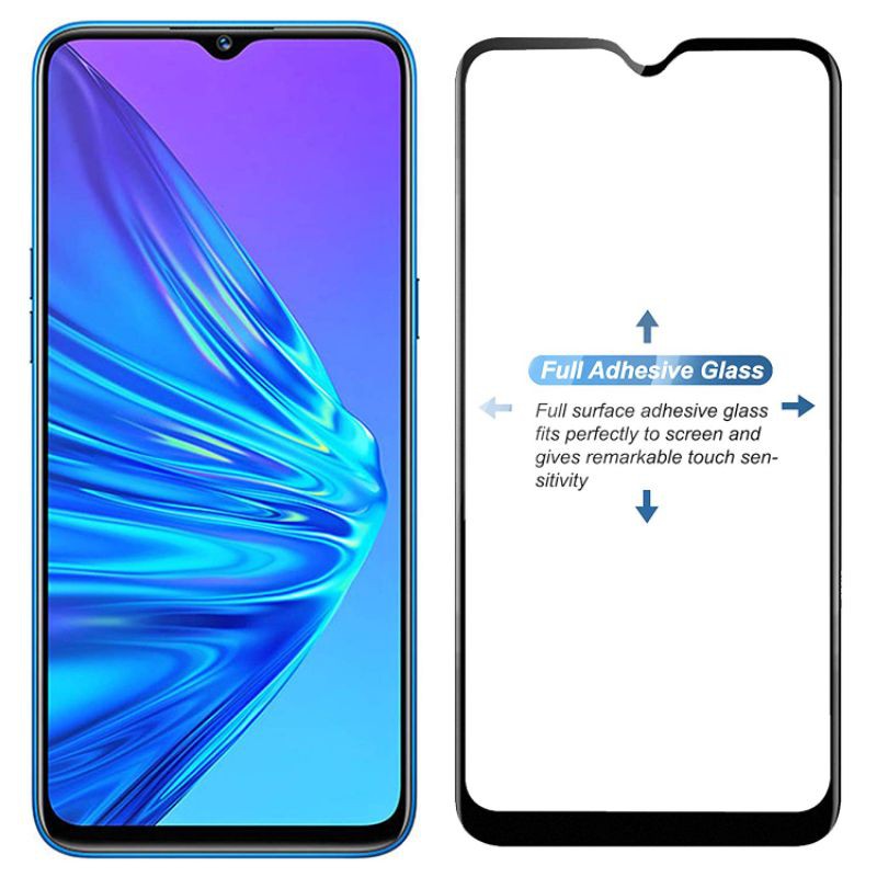 Antigores Oppo A15/ oppo A15S Tempered Glass Full Cover