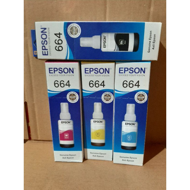 tinta epson 664 kemasan baru
