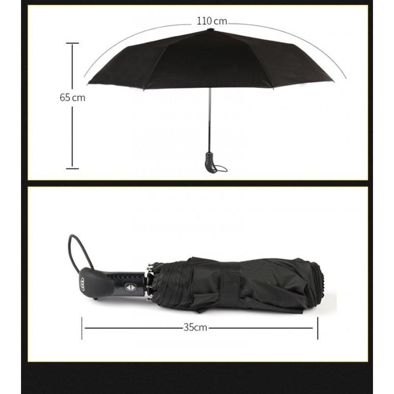 Fashionable Automatic Folding Umbrella - Gear Shift Handle Design