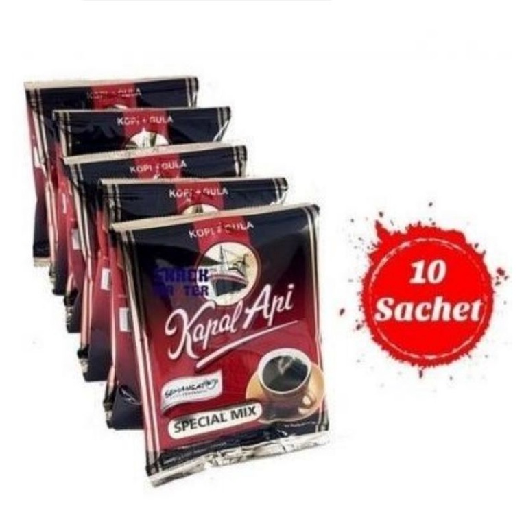 

kapal api mix 10 sachet